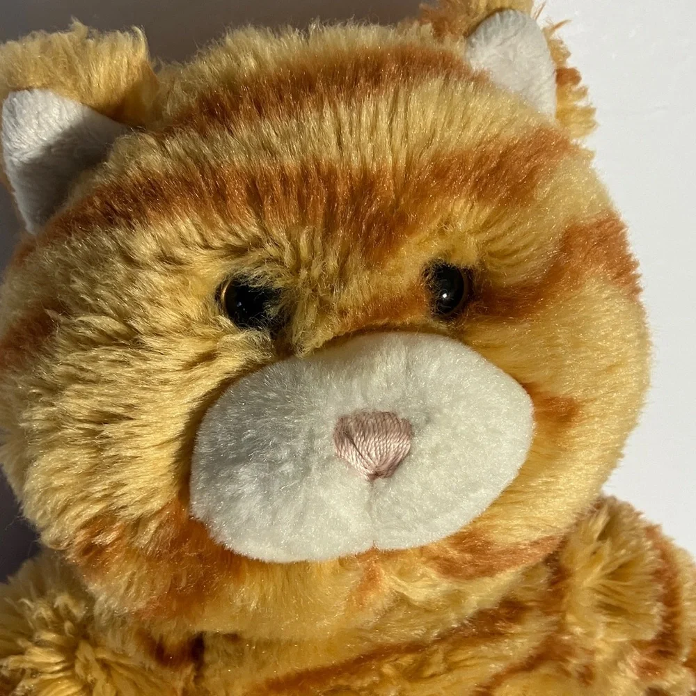 Build-A-Bear‎ Orange Tabby Cat Striped Stuffed Animal 18”